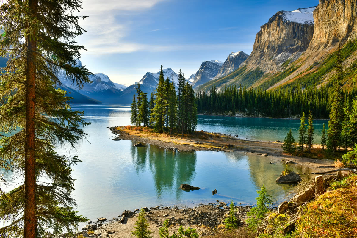 Jasper National Park mountains